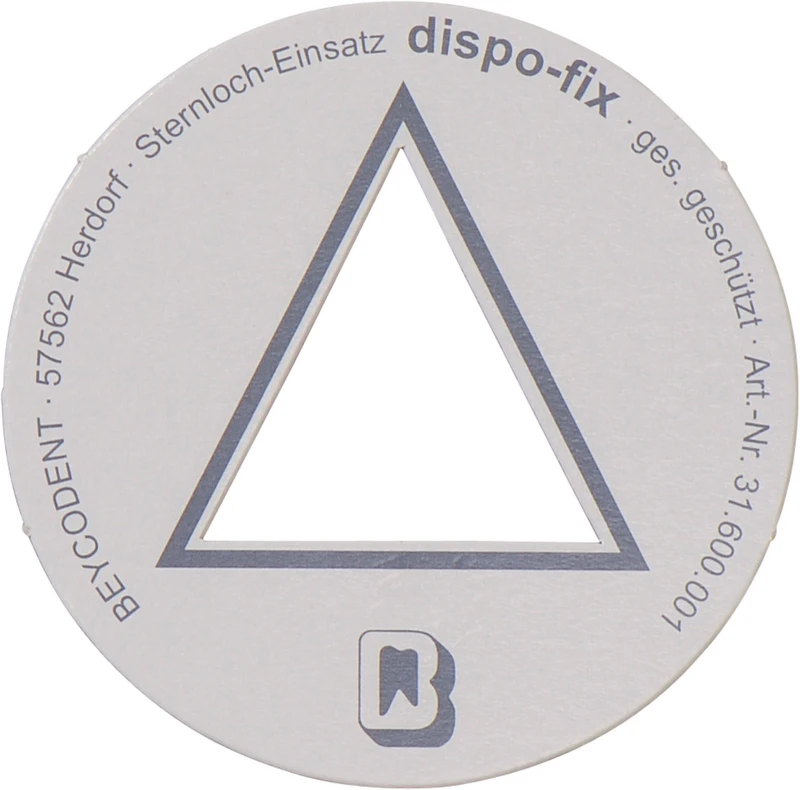 dispo-fix Sternloch-Einsätze  Packung  300 Stück