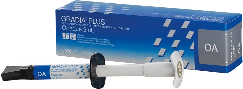 GC GRADIA® PLUS  Spritze  2 ml Paste Opaker OA