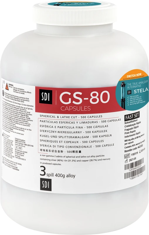 gs-80  Dose  500 x 800 mg Kapsel Gr. 3, regular