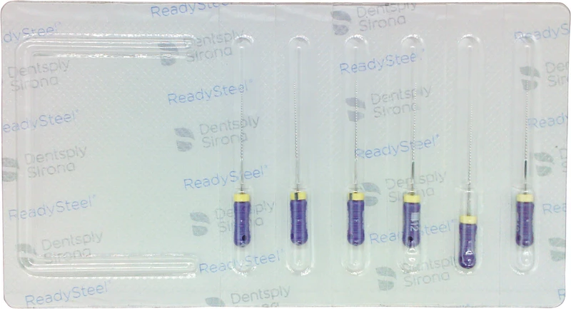 READYSTEEL K-Flexofiles Golden Medium  Satz  6 Stück 25 mm ISO 012