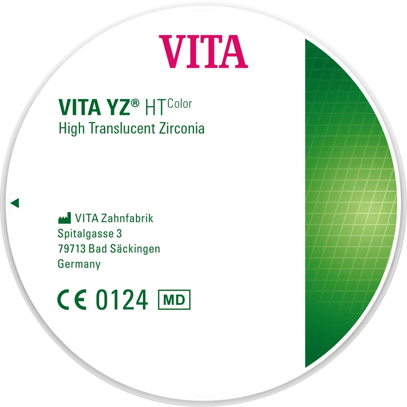 VITA YZ® HT Color DISC VITA SYSTEM 3D-MASTER®  Stück  Ø 98,4 mm H 18 mm, 2M2
