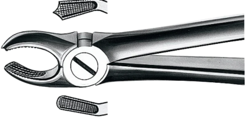 Zahnzangen  Stück  17, OK für Molaren rechts