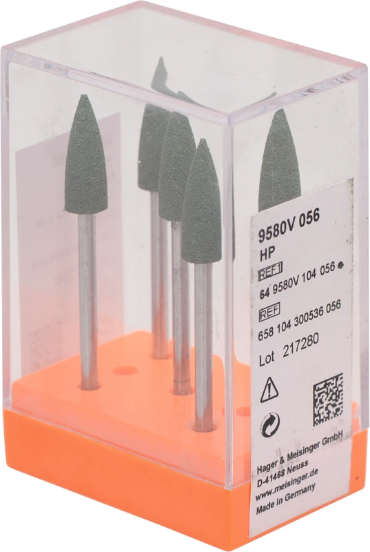 Kunststoffpolierer 9580  Packung  5 Stück grün, HP, Figur 300, 16 mm, ISO 056