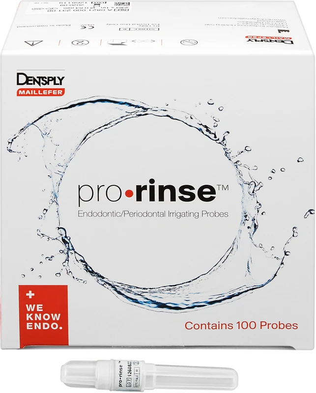 pro.rinse  Packung  100 Stück hellblau, Ø 0,63 mm, 23GA