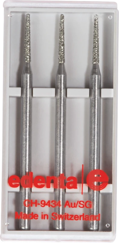 Diamanten 850  Packung  3 Stück Standard, HP, Figur 199 Konus rund, 10 mm, ISO 014