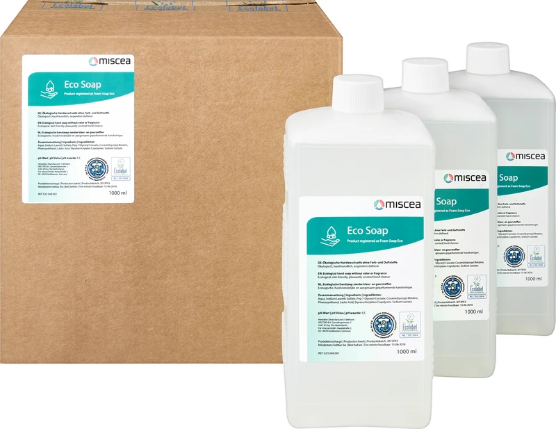 Eco Soap  Karton  6 x 1 Liter Spenderflasche
