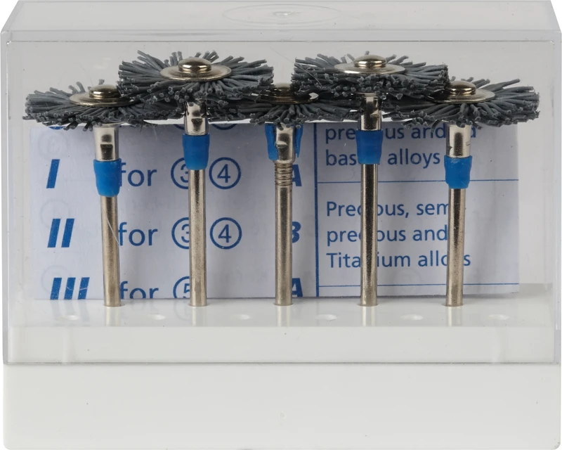 UPOFIX® Universal Polierer  Packung  5 Stück Nr. II, blau mittel, HP, Figur 543, ISO 210