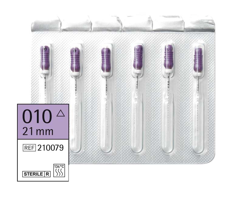 Omni K-Bohrer steril  Packung  6 Stück steril, 21 mm, ISO 010