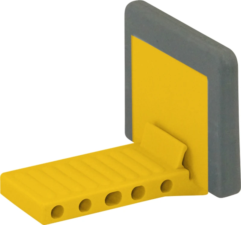 RWT® Bissplatten  Packung  8 Bissplatten, Posterior, gelb