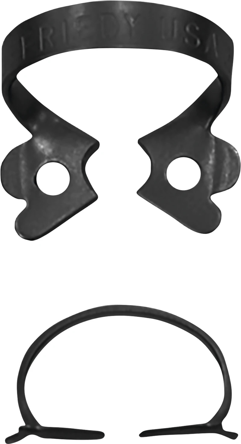 Kofferdam-Klammer Black Line  Stück  Figur 209, für Prämolar