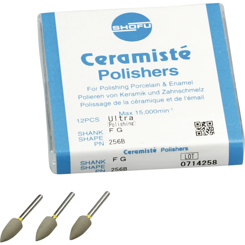 Ceramisté  Packung  12 Stück gelb ultra, FG, Figur Midispitze, ISO 060