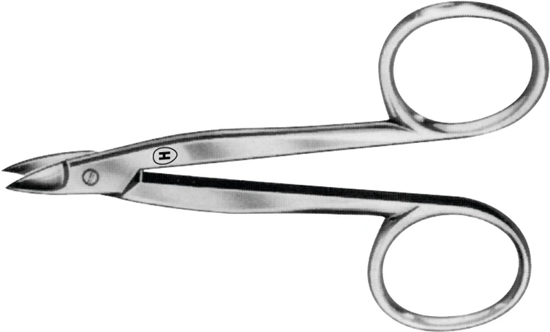 Kronenscheren  Stück  HSB 663-09, gebogen