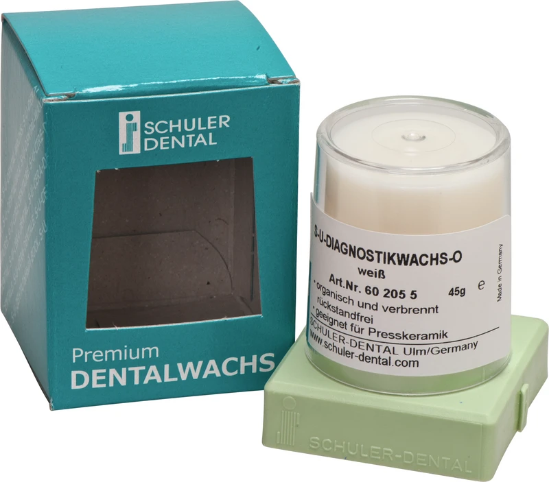 S-U-Diagnostikwachs  Kegel  45 g Wachs O, weiß