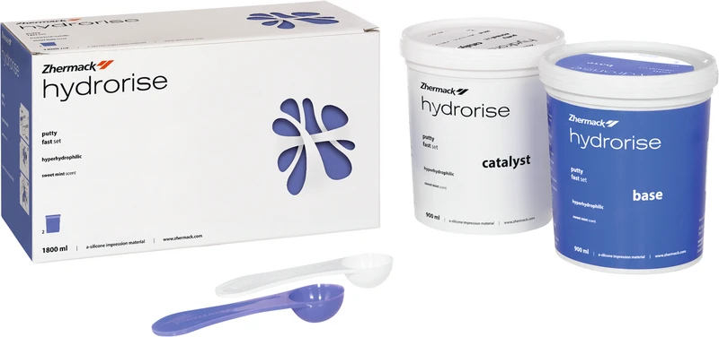 Hydrorise Putty Fast   Packung  2 x 900 ml Dose, 2 Messlöffel