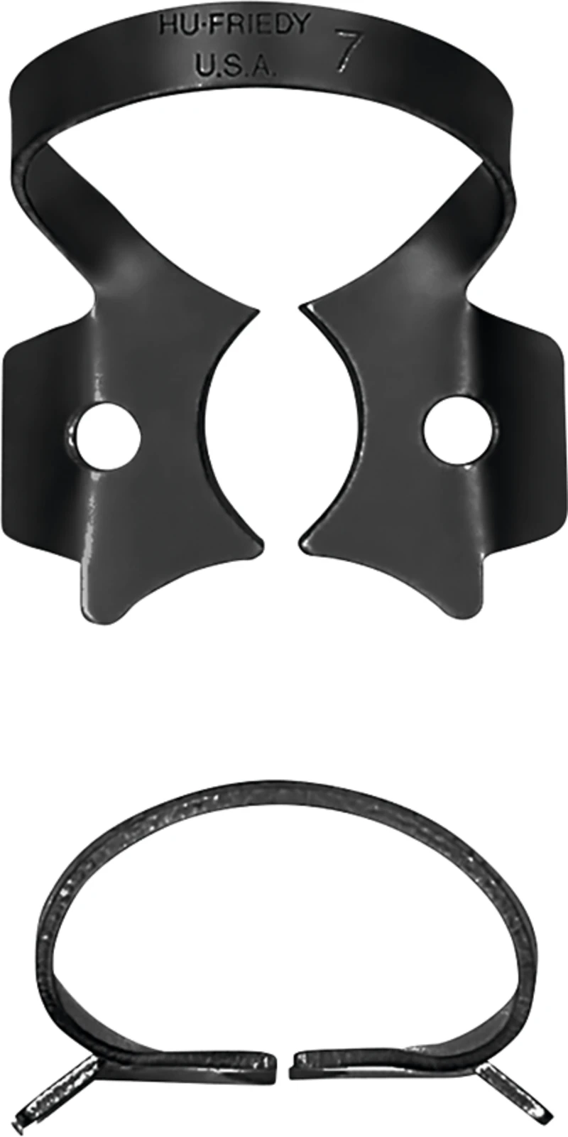 Kofferdam-Klammer Black Line  Stück  Figur 7, für Molar UK