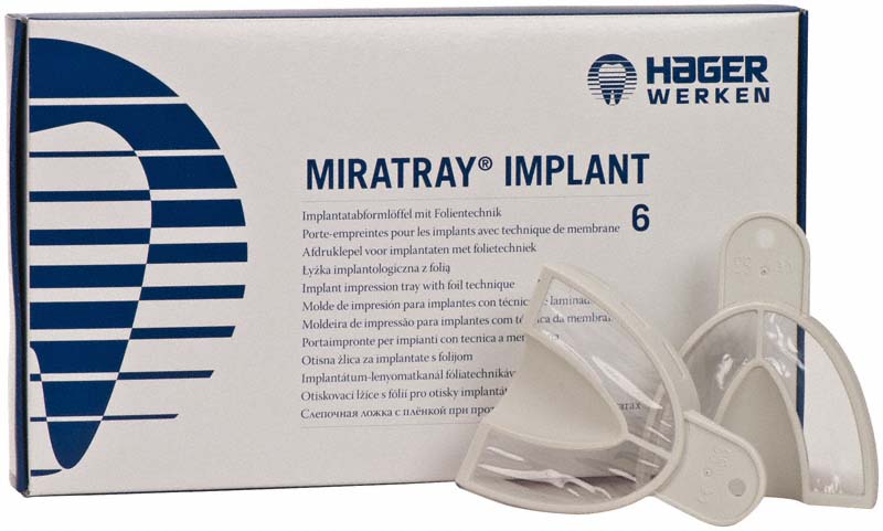 Miratray® Implant  Packung  6 Löffel OK S3 large