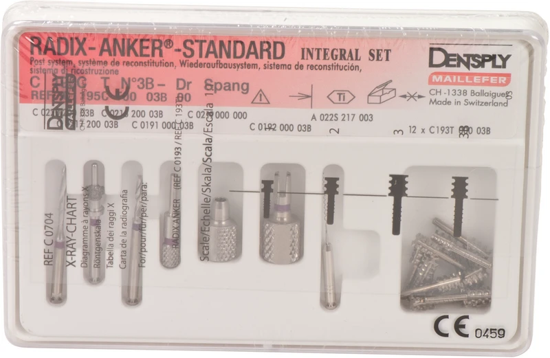 RADIX-ANKER-STANDARD  Set  Titan Gr. 3B