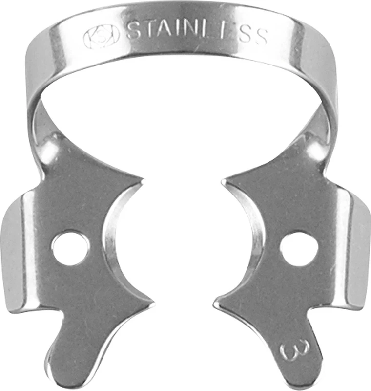 Fit-Kofferdam® Molarenklammern mit Flügeln tiefgreifend  Stück  Nr. 3