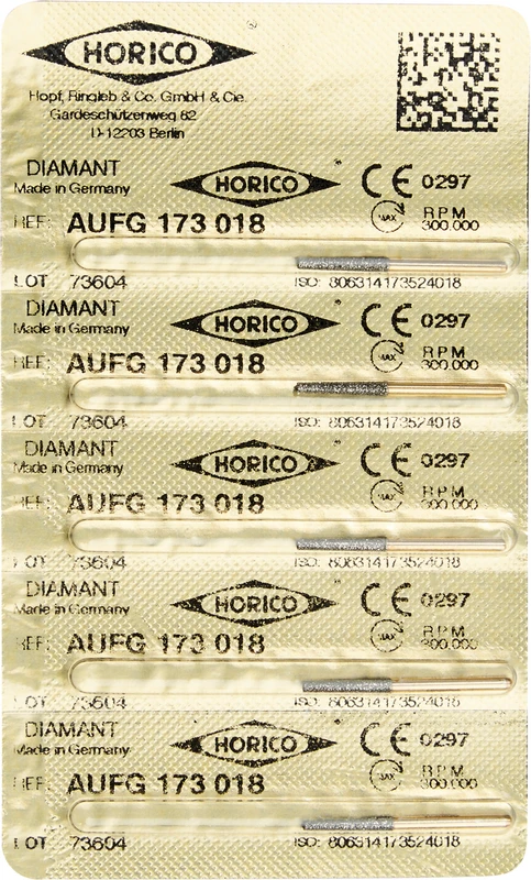 Diamant AuFG 173  Packung  5 Stück FG, Figur 173, ISO 018