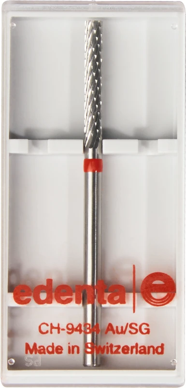 HM-Fräser Schliff 20  Stück  Kreuzverzahnung, rot fein, HP, Figur 116, 16 mm, ISO 023