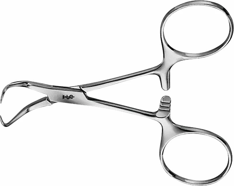 Tuchklemme nach Backhaus  Stück  BF431R, 90 mm