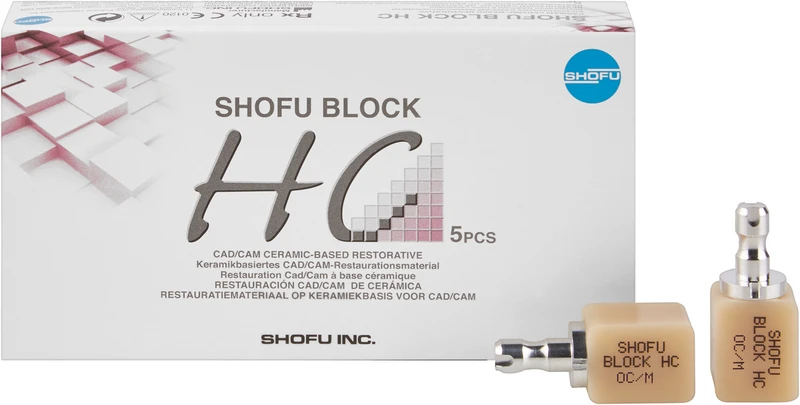 SHOFU BLOCK HC  Packung  5 Stück OC, universal, 1-schichtig