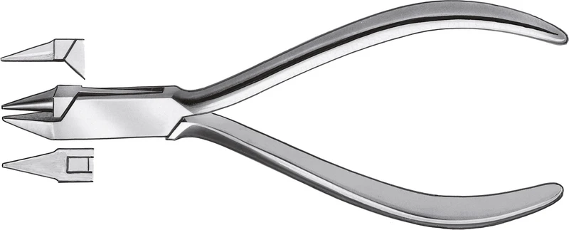 Drahtbiegezange nach Angle  Stück  130 mm