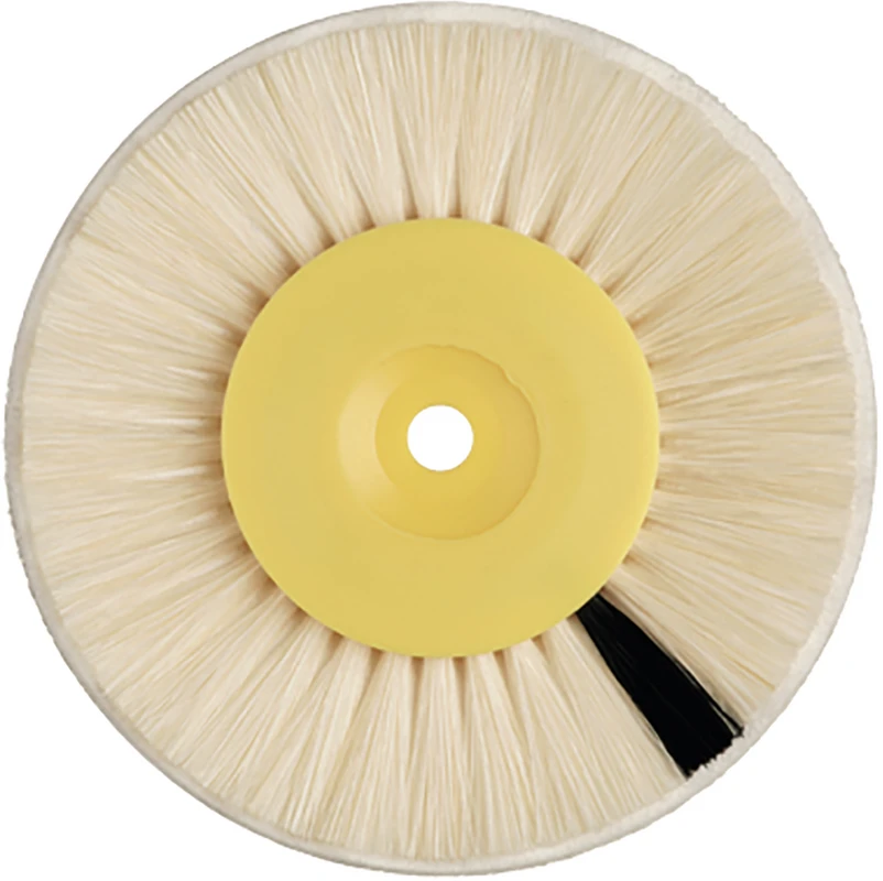 HATHO Einlagebürste   Packung  12 Stück Ø 80 mm, 2-reihig, weiß