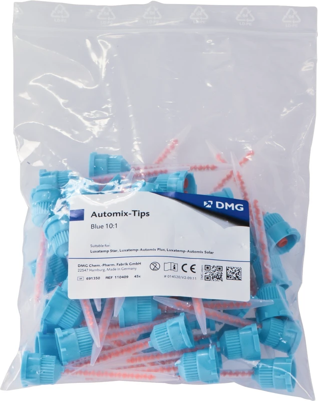 DMG Automix-Tips Blue  Packung  45 Stück blue, 10:1