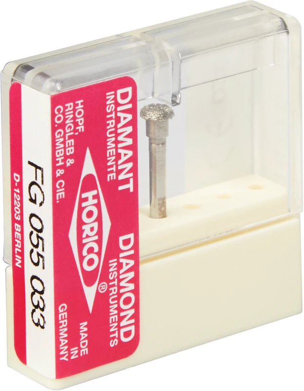 Diamantschleifer 055  Stück  FG, Figur 055, 0,6 mm, ISO 033