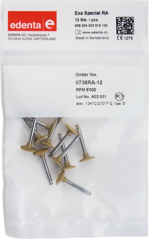 Exa Special  Packung  12 Stück gelb, RA, Figur 303, 1 mm, ISO 100