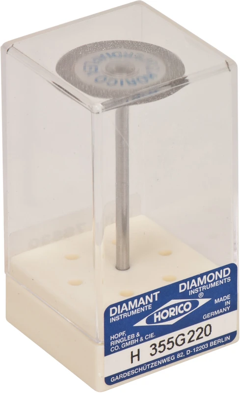 SUPERDIAFLEX® 355  Stück  doppelseitig, sehr flexibel, grün grob, HP, Figur 355 G, 0,22 mm, ISO 220