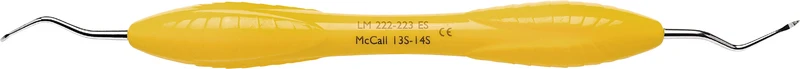 LM Universalkürette McCall   Stück  Figur 13S\14S, gelb, LM-ErgoSense-Griff