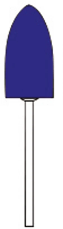 Identoflex Super Acrylic Polishers  Packung  6 Stück HP, dunkelblau grob, Flamme