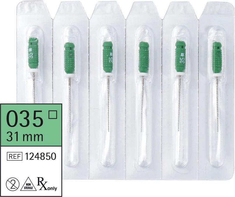 smart K-Feilen  Packung  6 Stück 31 mm ISO 035