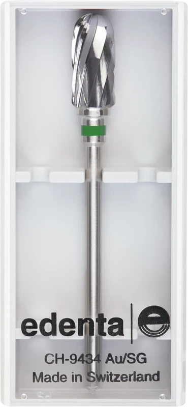 HM-Fräser Schliff 50  Stück  Kreuzverzahnung, grün grob, HP, Figur 137, 13 mm, ISO 060