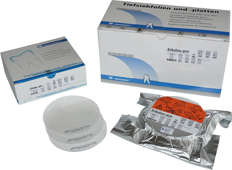 Erkoloc-pro  Packung  50 Stück Ø 120 mm, Stärke 3 mm