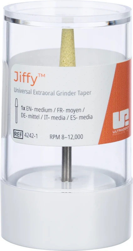 Jiffy Universal  Stück  gelb mittel, HP, Figur Kegel