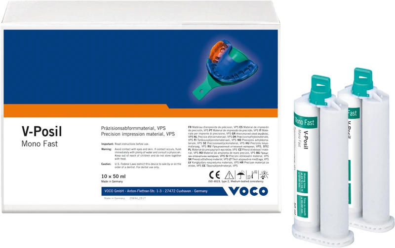 V-Posil Mono Fast  Packung  10 x 50 ml Kartusche