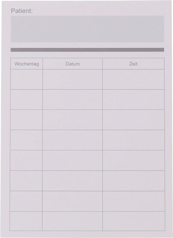 Terminkärtchen A7   Stück  100 Blatt 7,4 x 10,5 cm