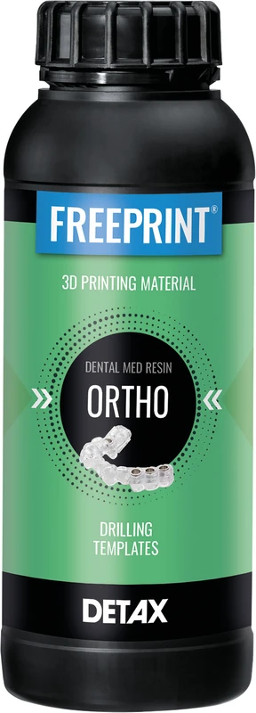 FREEPRINT® ortho  Flasche  1 kg Kunststoff 405 nm, transparent