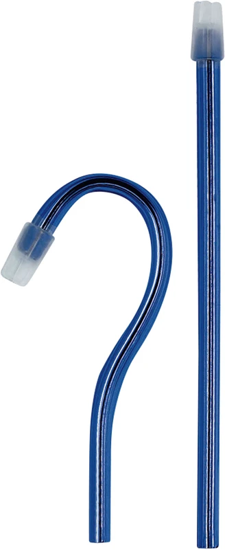 Speichelsauger  Karton  10 x 100 Stück 15 cm blau, lose Kappe