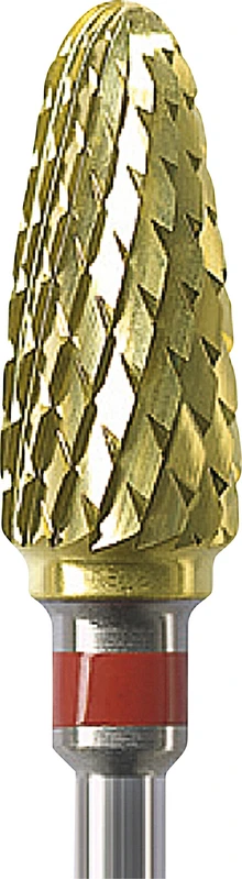 HM-Fräser Schliff 53AC  Stück  Zirkon-Nitrid Besch., braun feingrob, HP, Figur 274, 14 mm, ISO 060