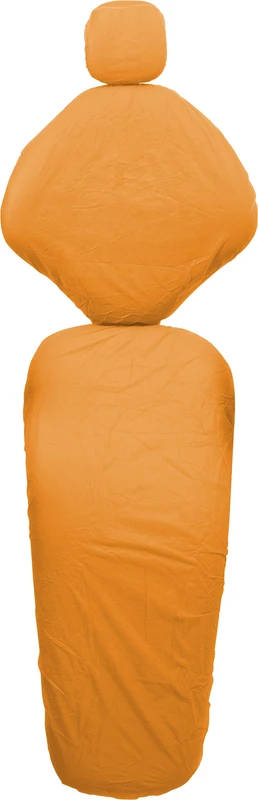 Monoart® Universal Einmalbezüge für Behandlungsstühle  Karton  25 Stück (Kopfteil, Rückenlehne, Sitz) orange