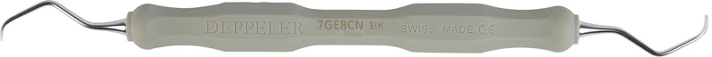 DEPPELER Gracey Küretten Classic  Stück  Figur 7\8, CN Griff, Classic, grau