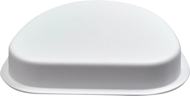 Sockelplatten Modellform  Stück  Ø 90 x 75 mm ohne Gusstrichterformer, weiß