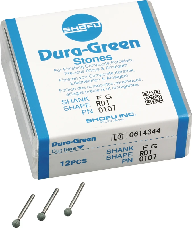 Dura-Green  Packung  12 Stück RD1, FG, ISO 030