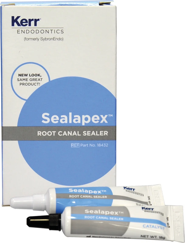 Sealapex  Packung  12 g Base, 12 g Katalysator Sealapex, 1 Mischblock