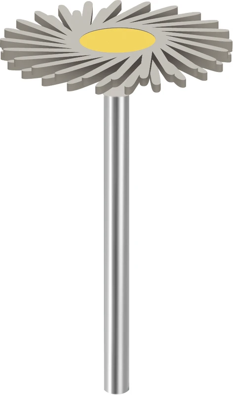 EVE DIAPOL® TWIST  Stück  grau fein, HP, Figur Twist, 26 x 2 mm