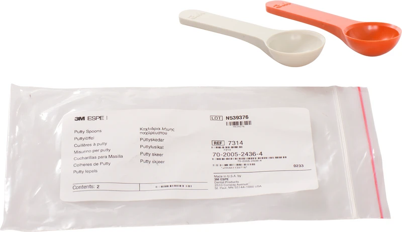 Express Putty-Löffel  Packung  2 Stück (rot, weiß)